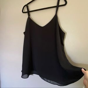 Torrid Plus Size Black Swing Tank